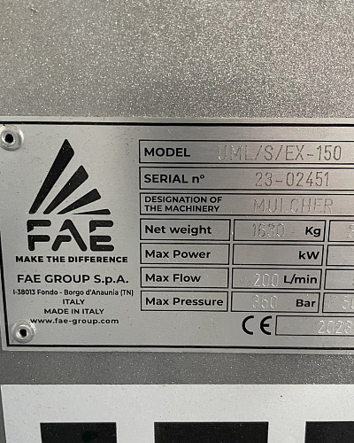 Мульчер лесной универсальный FAE UML/S/EX-150 VT
